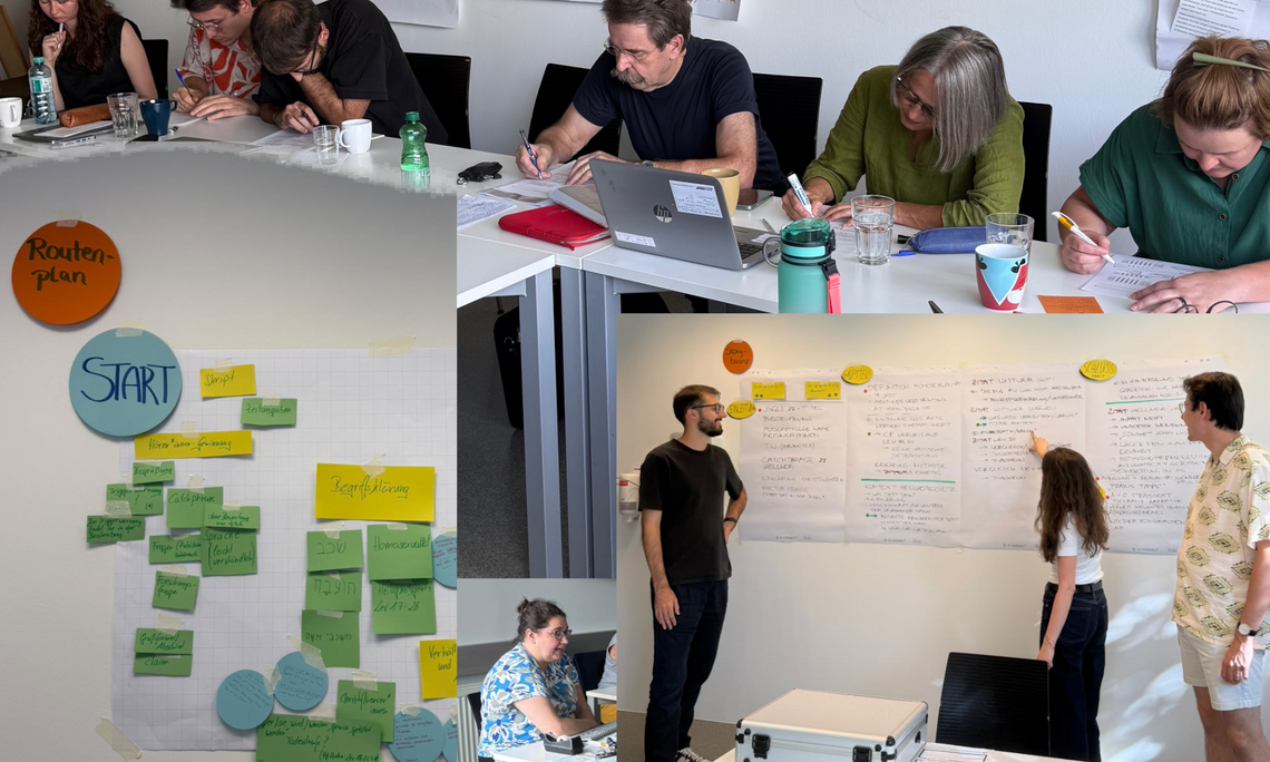 Collage zum Design Sprint Seminar