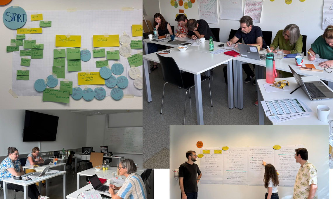 Collage zum Design Sprint Seminar