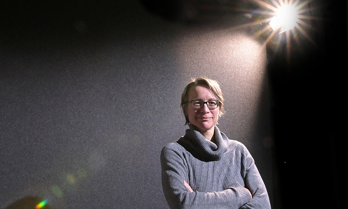 Katja Corcoran: „Die Strapazen und die Anstrengungen für sportliche Erfolge sind für uns nachvollziehbar, die Leistung dadurch greifbarer.“ Foto: Uni Graz/Tzivanopoulos 
