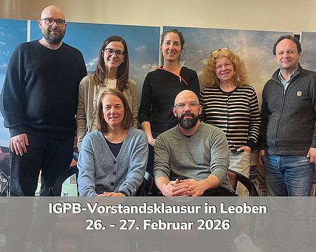 IGPB-Vorstandsklausur 2026 in Leoben 