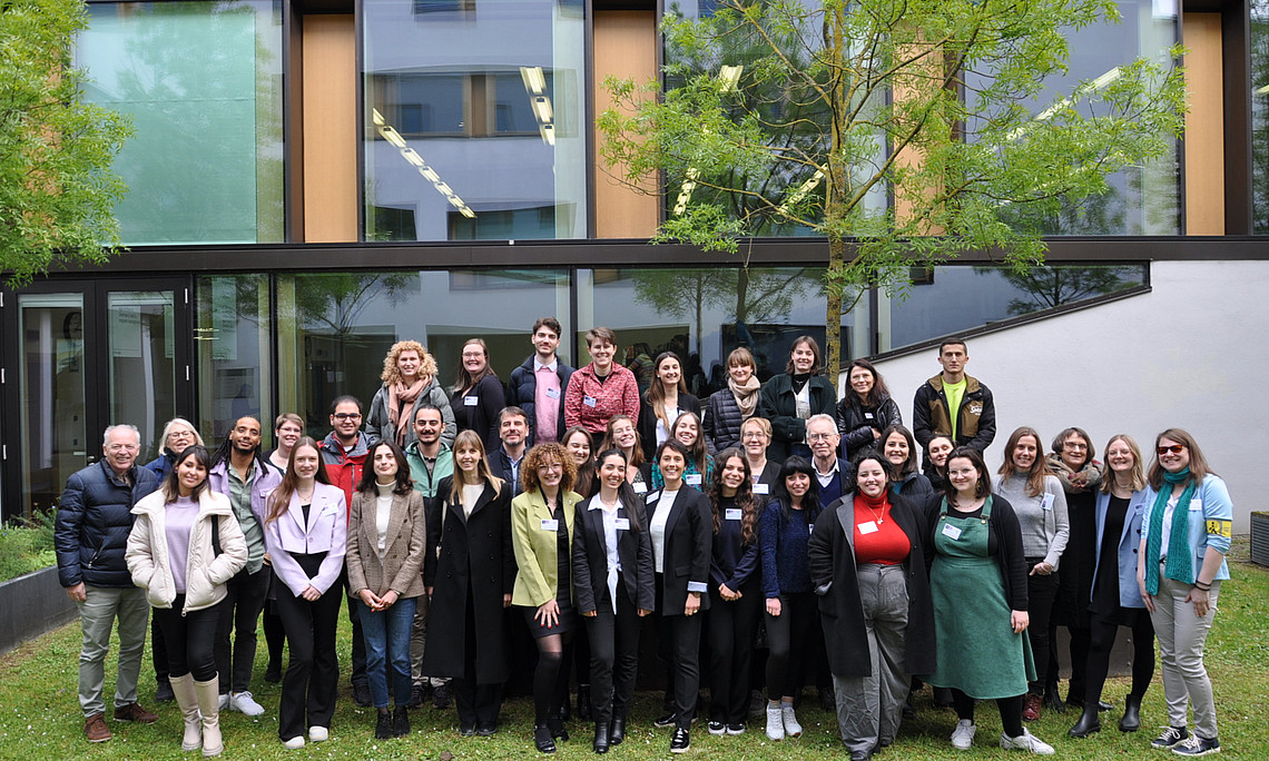 Groupd picture of participants of the student conference