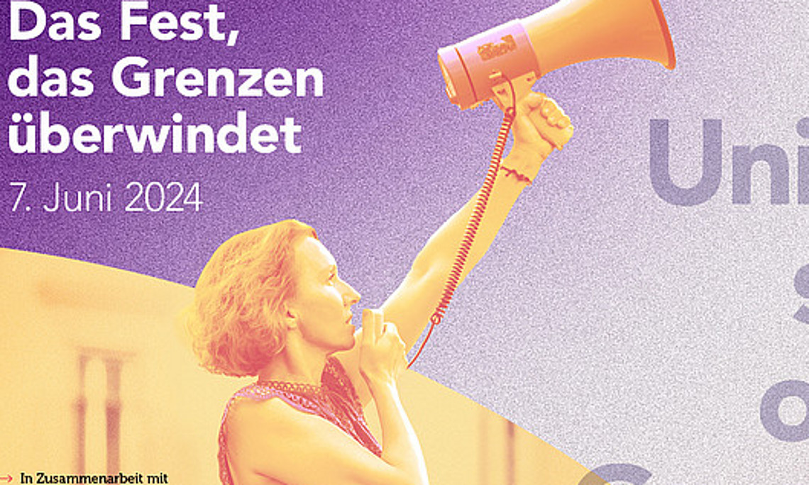 Plakat zum fest ohne Grenzen