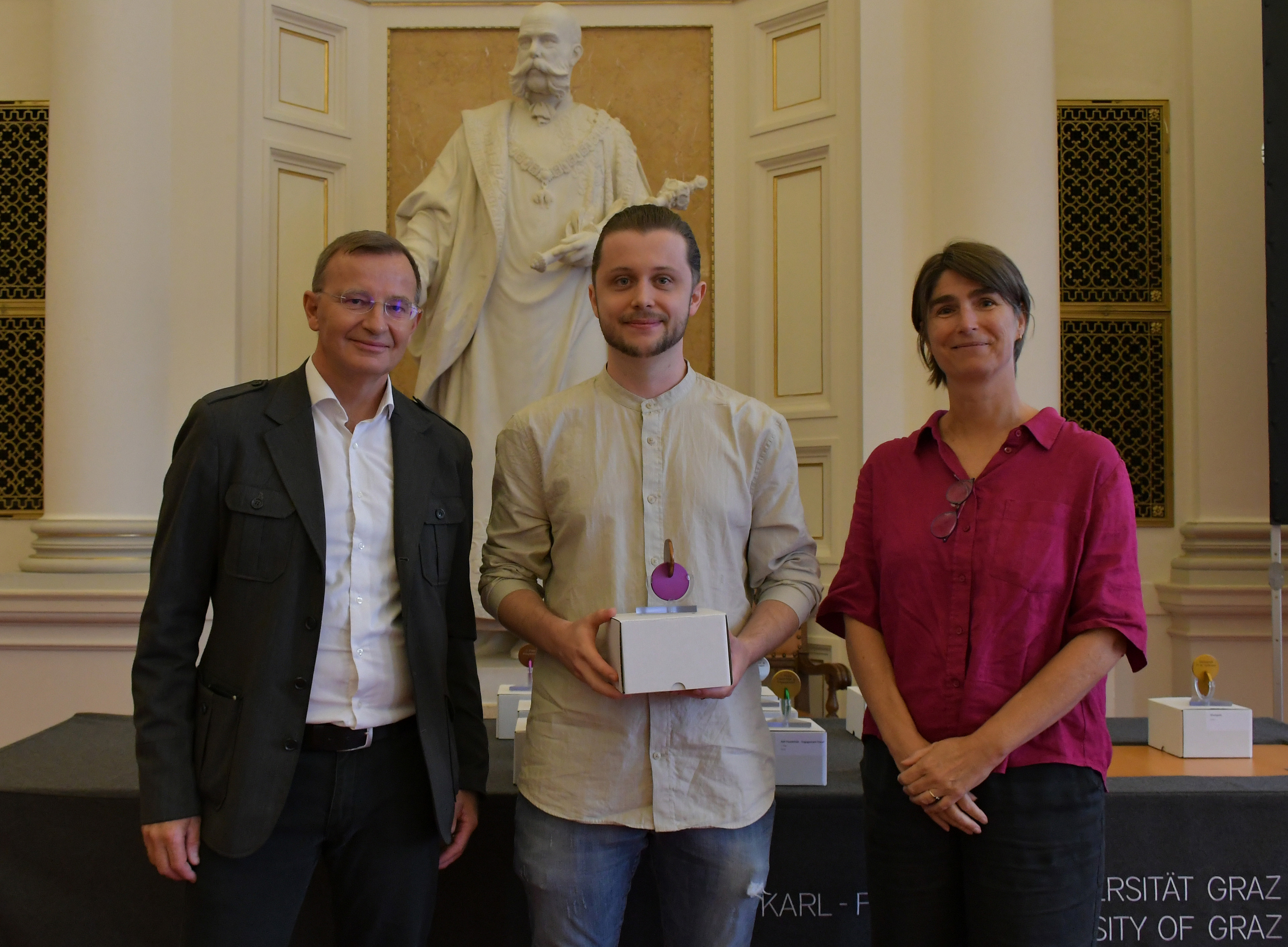 Lukas Ober - Anton Schelnast Prize 2025 - 3rd Place - Category: Cooperation ©Uni Graz/cp-pictures Graz