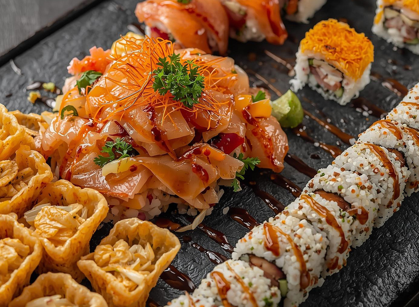 Sushi mal anders ©Canava AI