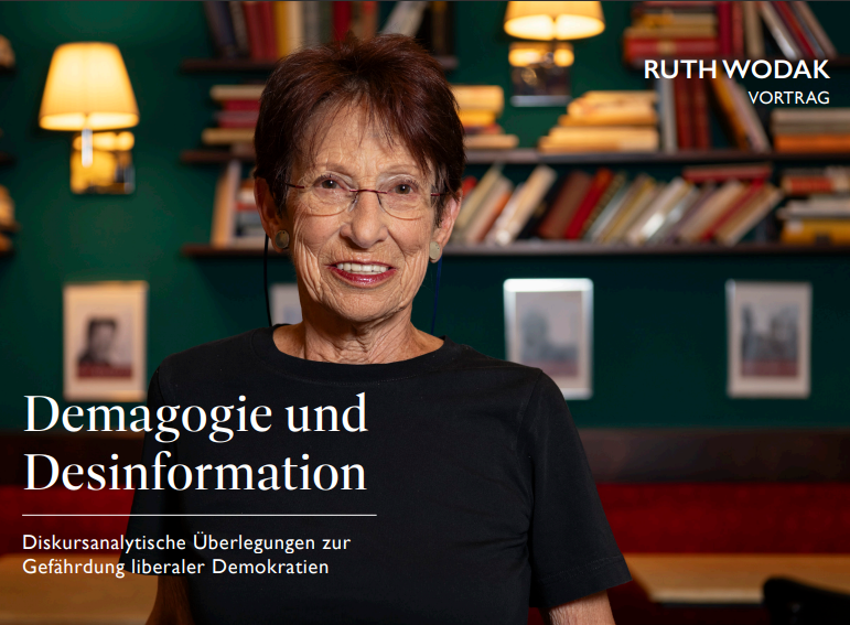 Ruth Wodak ©Ruth Wodak / Akademie Graz