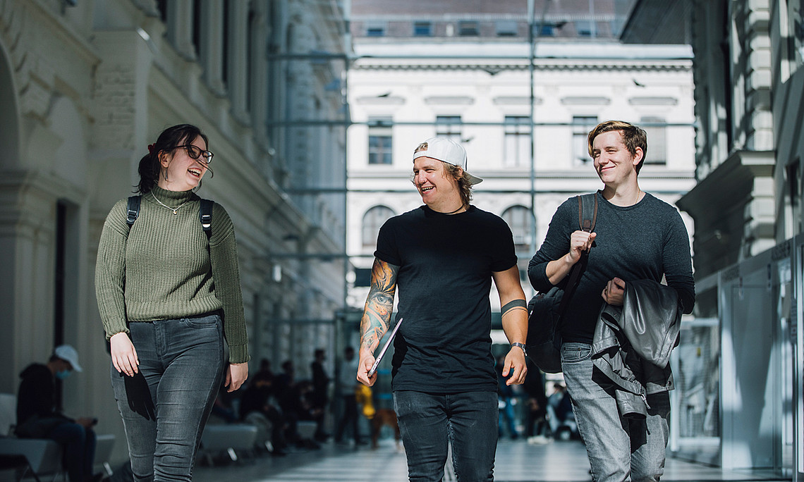 Die Uni Graz begrüßt die Erstsemestrigen traditionell mit den "Welcome Days". Foto: Uni Graz/Kanizaj