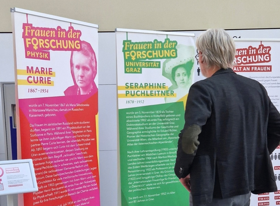 Im Fokus: Frauen in der Wissenschaft und ihre Pionierleistungen | Foto: Uni Graz/Probst ©Uni Graz/Probst