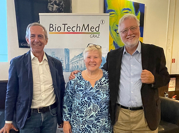 Let's talk about science ©BioTechMed-Graz