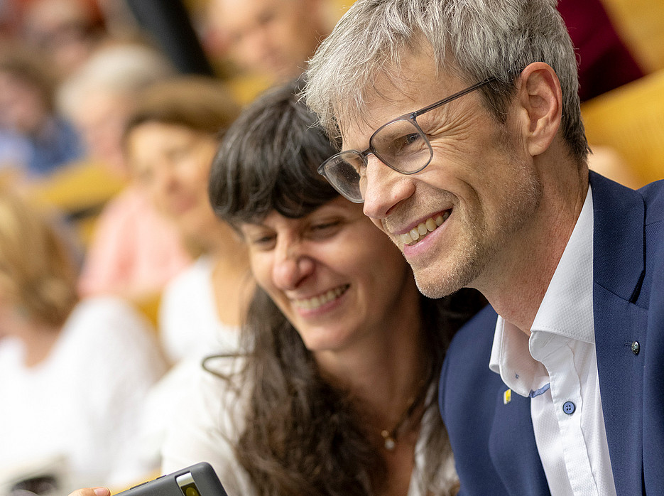 Jubilar:innen bzw. Besucher:innen ©Uni Graz / Kanizaj