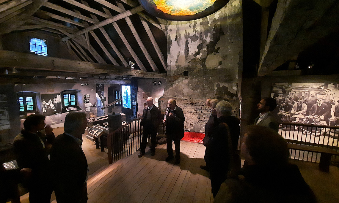 Besuch im Firmenmuseum Mosdorfer
