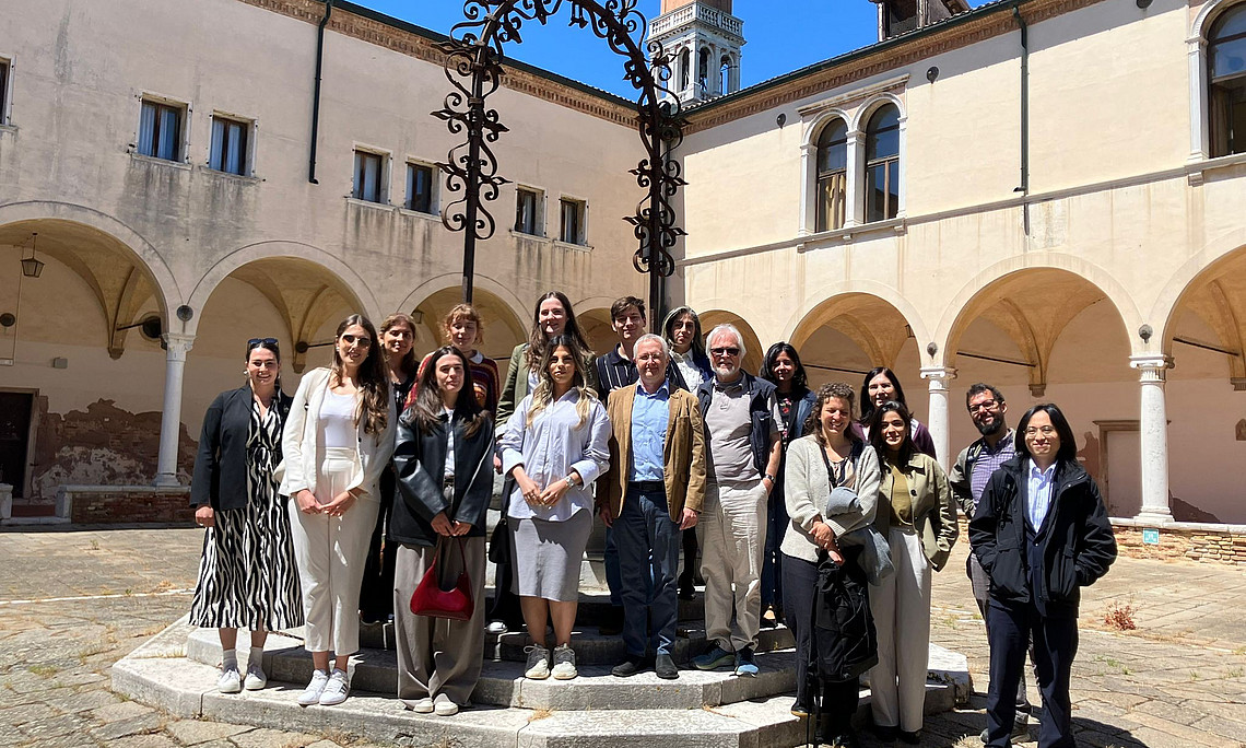 Participants of the workshop in the monastery