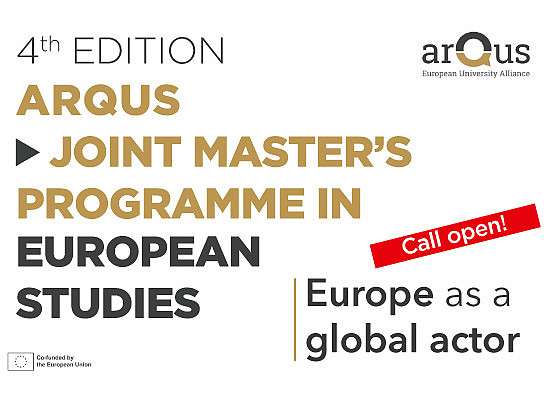 call for applications for the arqus joint masters programme european studies 
