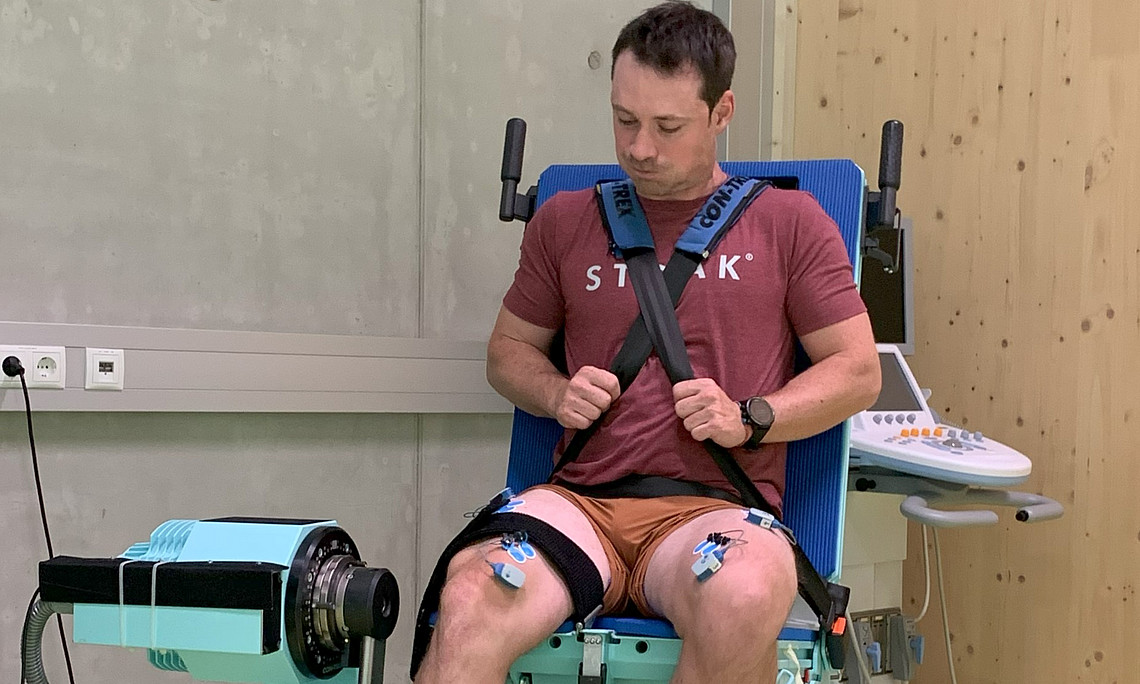 Alexander Payer beim Test