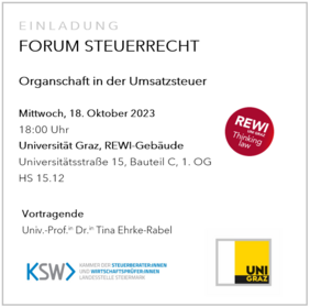 Forum Steuerrecht 18.10.2023