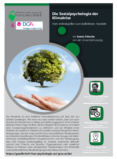Flyer zum Vortrag 