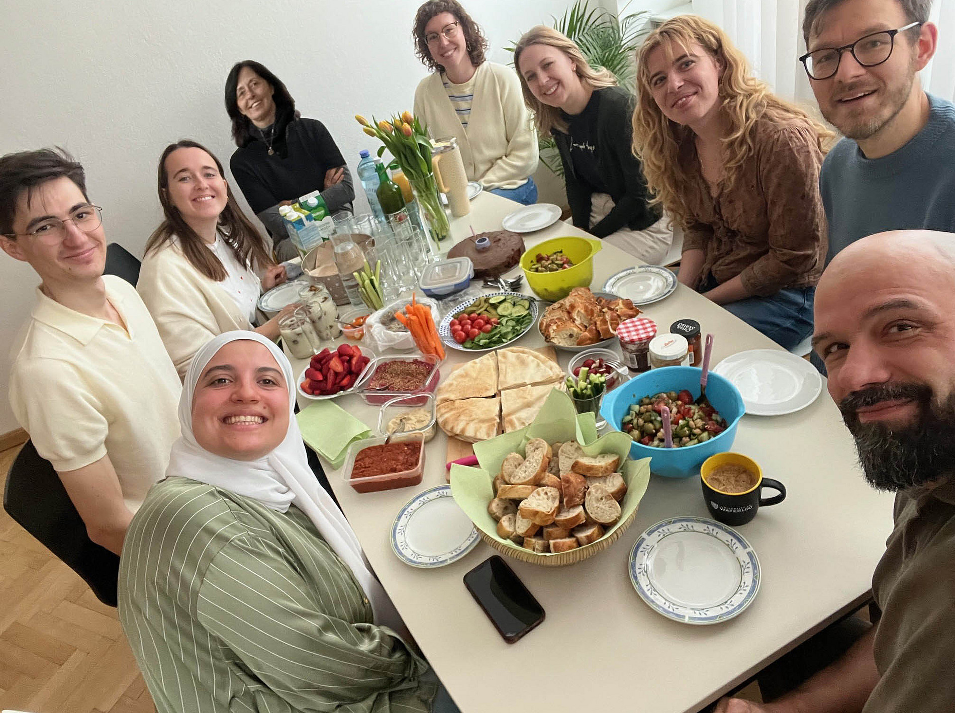 Gemeinsamer Potluck-Brunch 