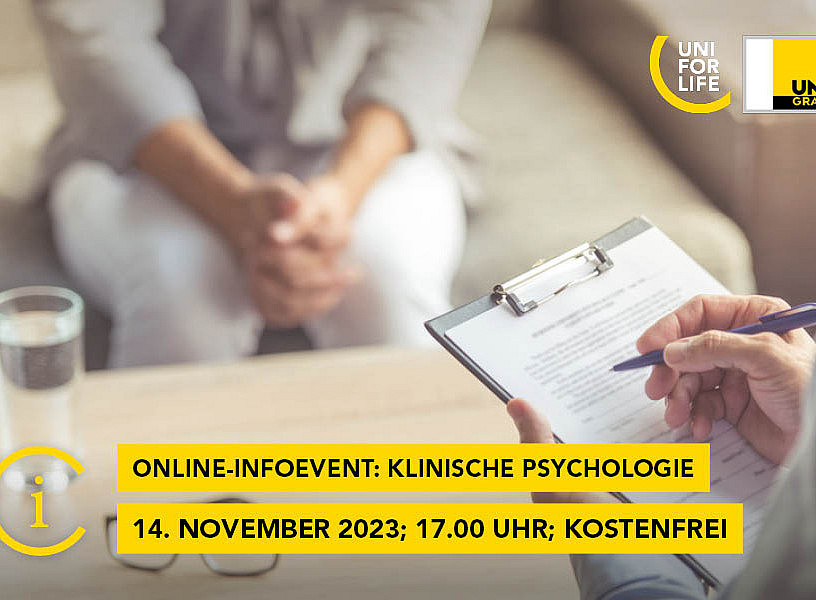 Online Infoevent Klinische Psychologie 