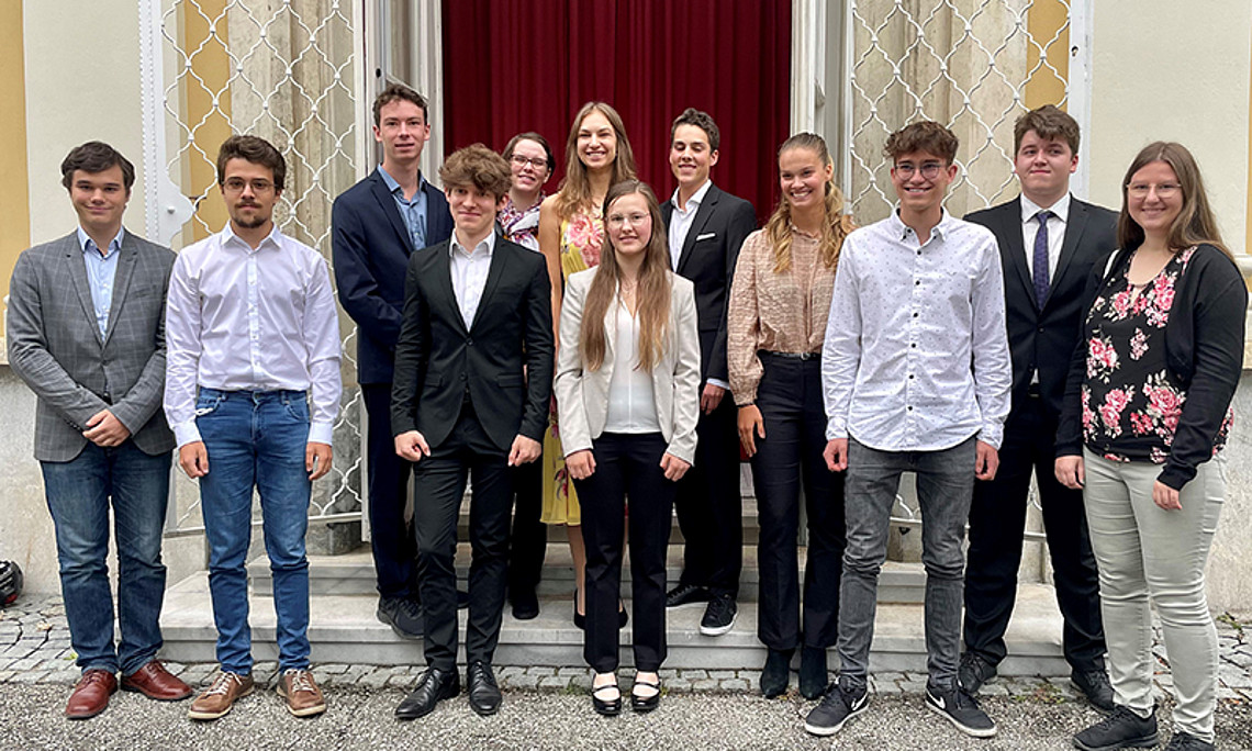 Die PreisträgerInnen der Dr. Hans Riegel-Fachpreise 2021. Foto: Martin Teufel.