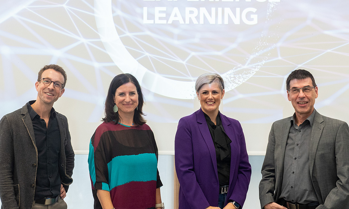 Die Speaker:innen beim Business Brunch im Oktober 2024