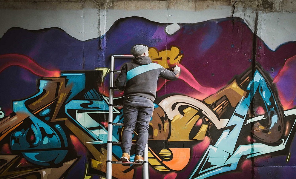 Graffiti-Sprayer
