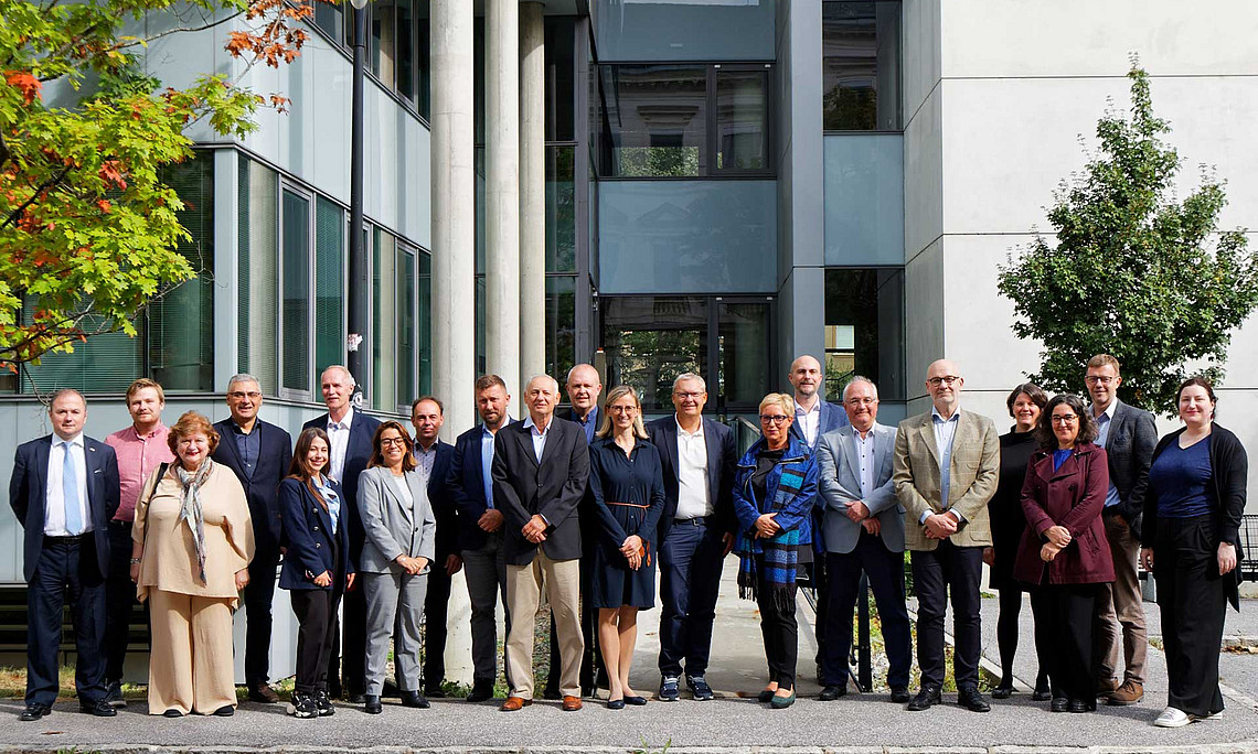 Die Mitglieder des Europarat-Gremiums Foto: Uni Graz/Antonia Csuk
