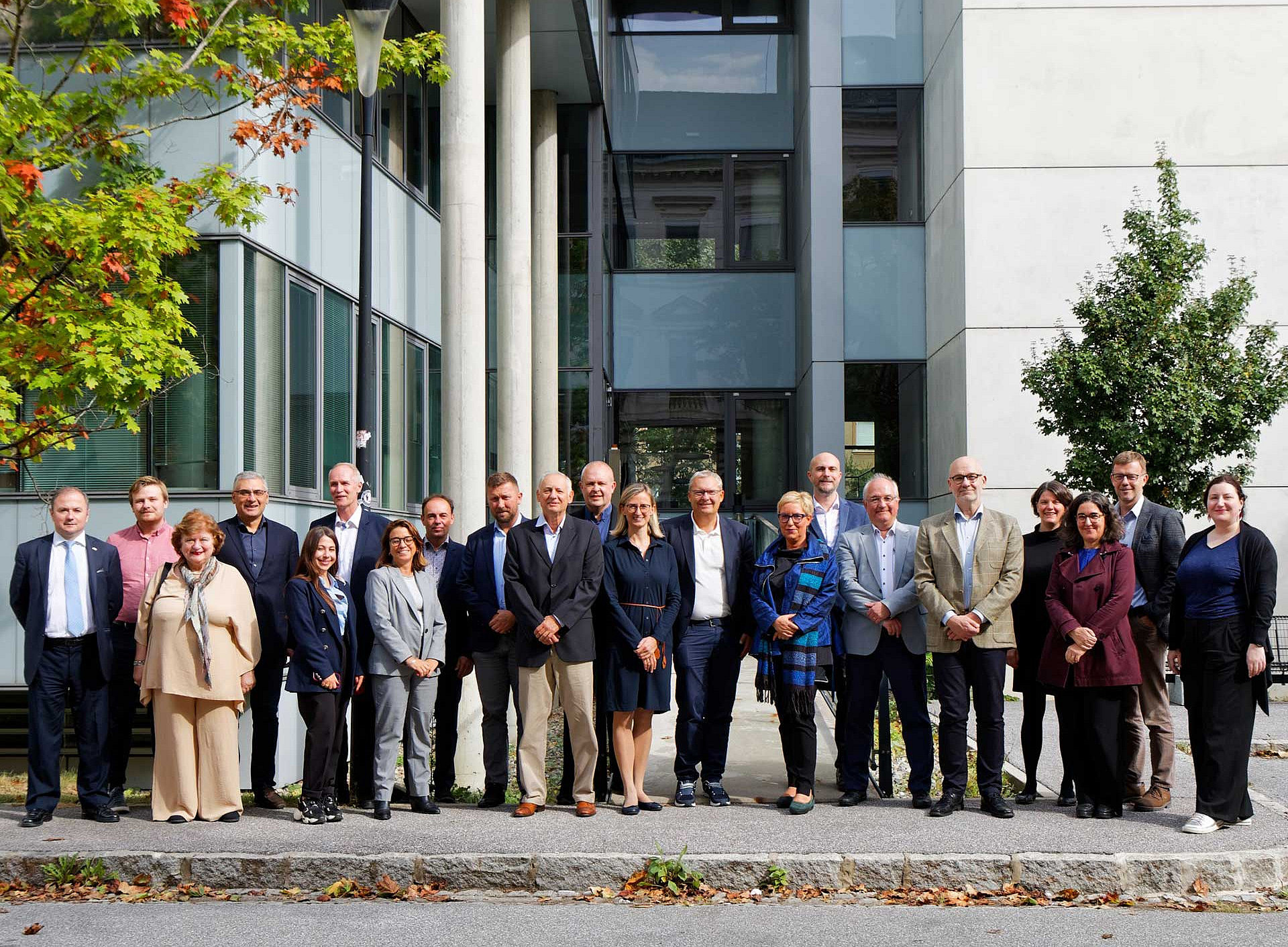 Die Mitglieder des Europarat-Gremiums Foto: Uni Graz/Antonia Csuk 