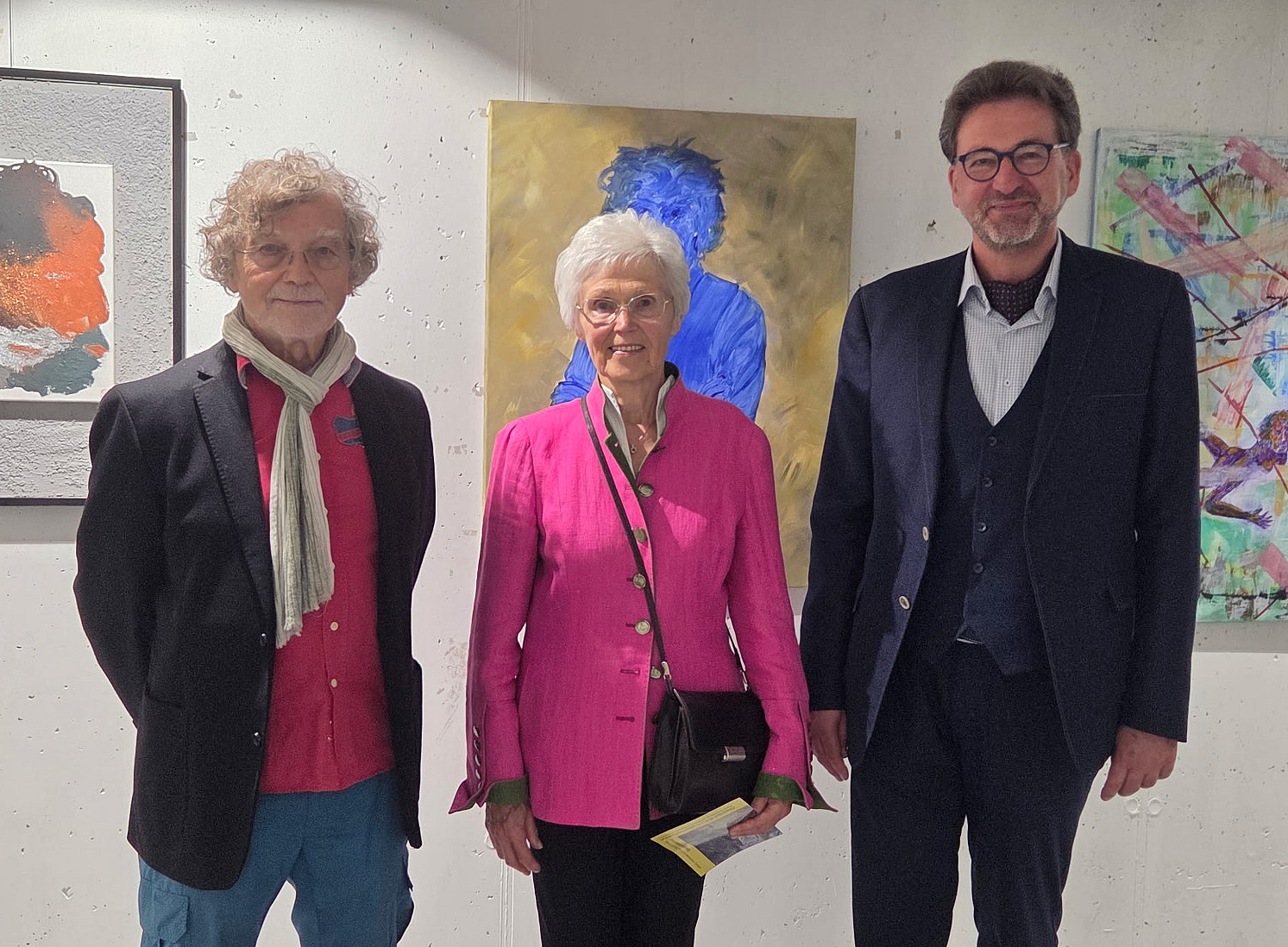 Vernissage an der Kath.-Theol. Fakultät 26W ©Renate Zmuck