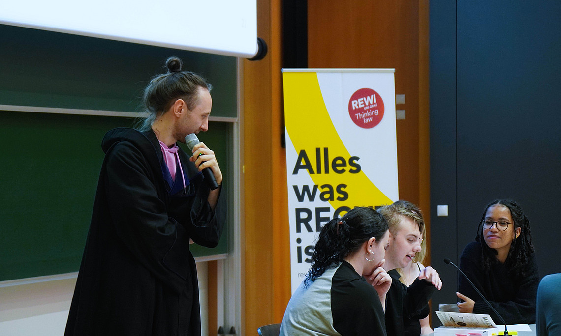 Court meets Classroom - Tag der offenen Tür an der Uni Graz