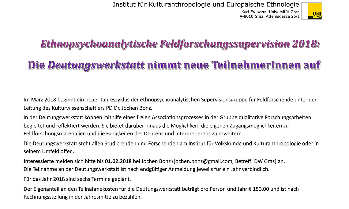 Deutungswerkstatt 2018