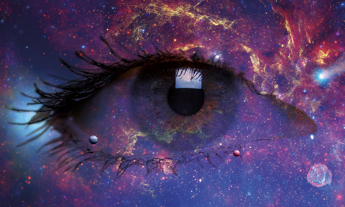 Einblick in die Entstehung des Universums gibt ab 6. März eine Ausstellung am Campus der Universität Graz. Fotos: NASA, Wikimedia Commons, Montage: Uni Graz/Klug