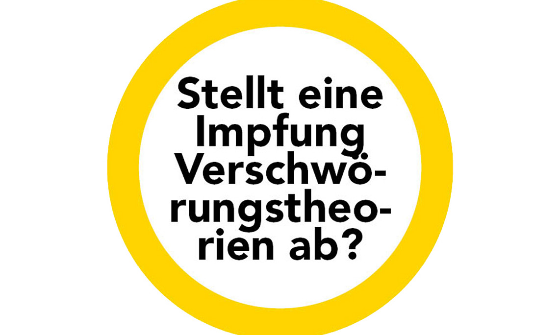 Stellt eine Impfung Verschwörungstheorien ab? 