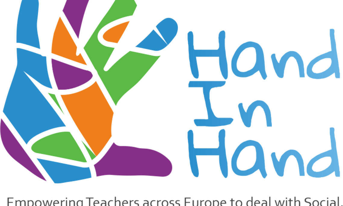 Logo Hand in Hand - Bunte Hand