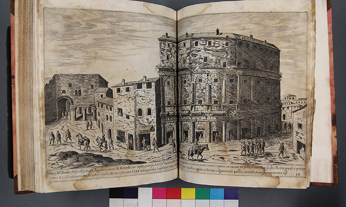 Antiquarum, Ornamenti e Vestigi