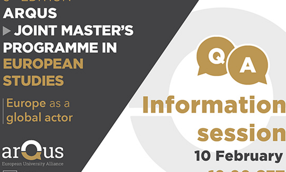 Info session on 10 February 10 CET