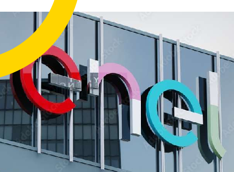 Plakat ENEL Logo 