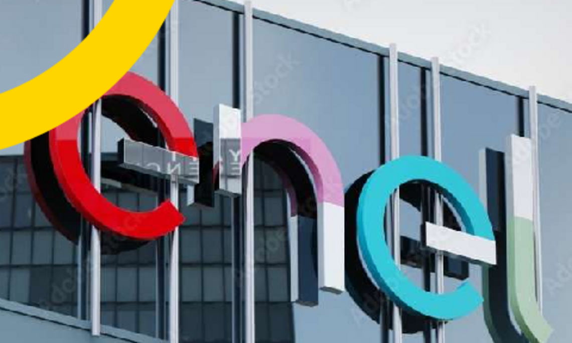 Plakat ENEL Logo
