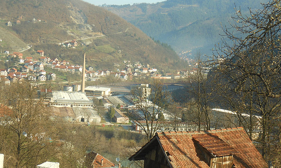 Die kleine Stadt Priboj in Serbien ist eine der vier Fallstudien der Wissenschafter: Auch in Belgrad, Zrenjanin sowie in Niksic, der zweitgrößten Stadt Montenegros, führen sie Oral-History-Interviews durch. Foto: Archer. 