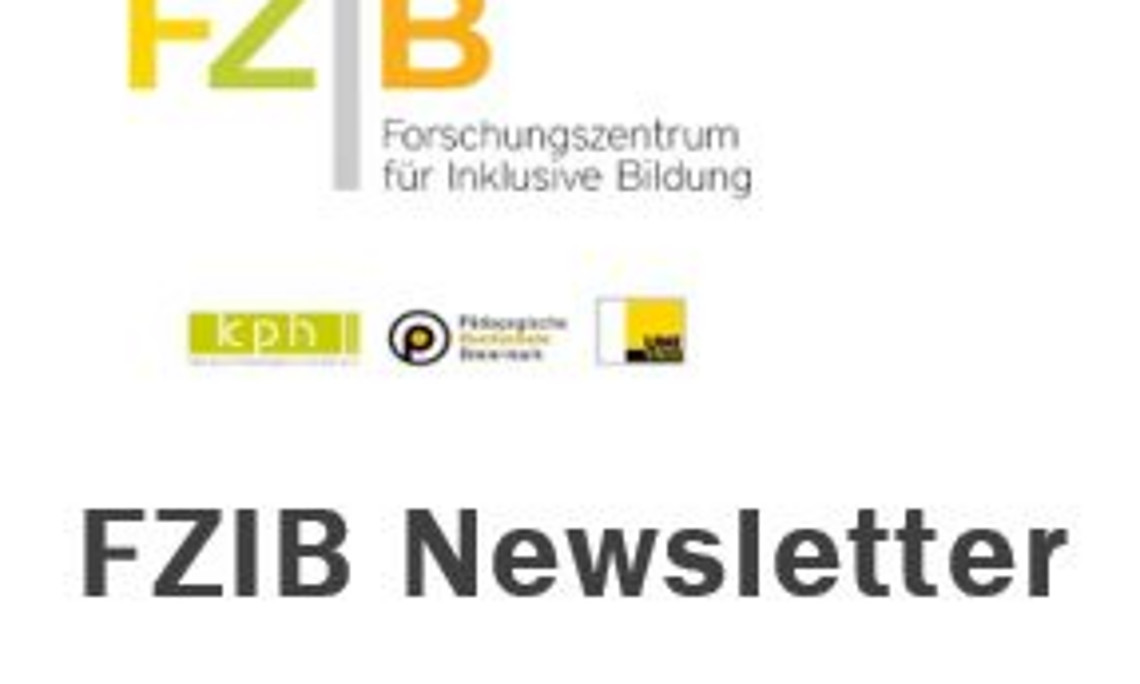 Grafik mit dem Schriftzug FZIB Newsletter