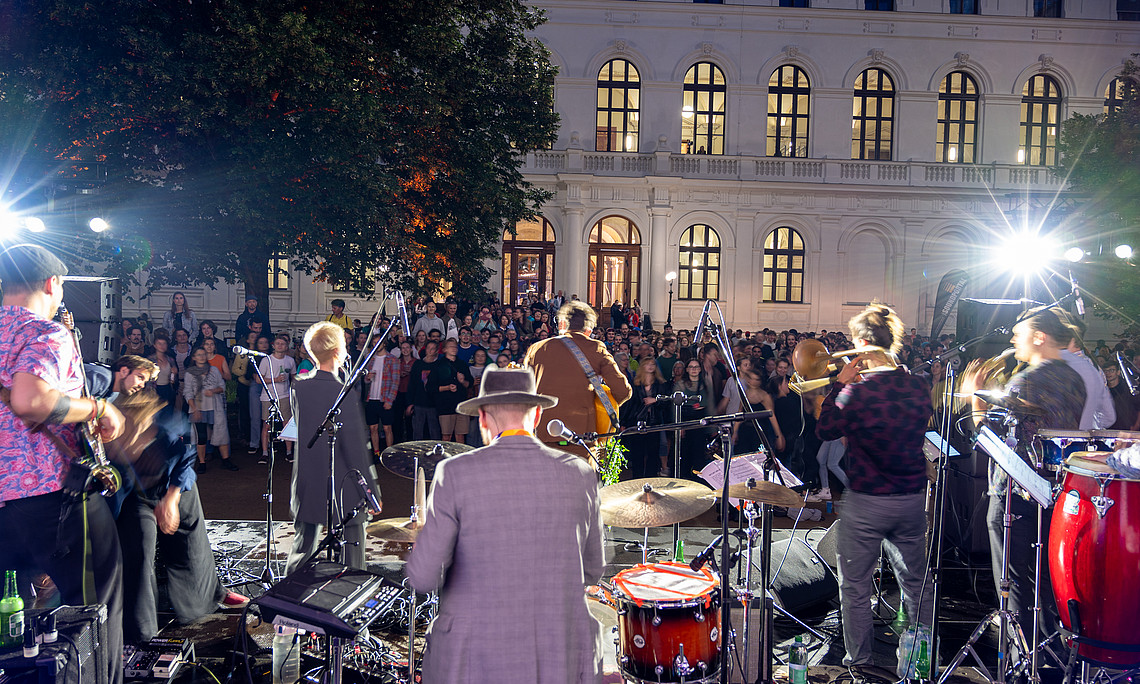 Konzert im Innenhof