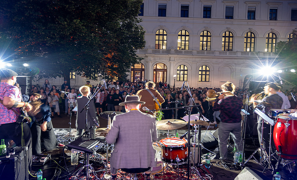 Konzert im Innenhof