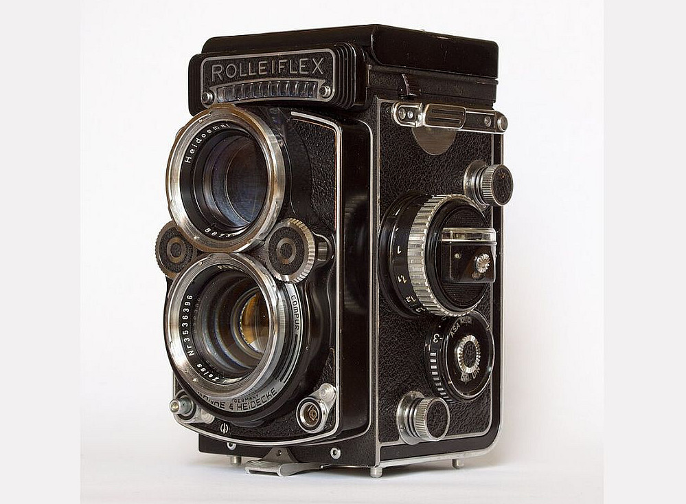 Fotokamera um 1949-1950 ©Sputniktilt, CC BY-SA 3.0