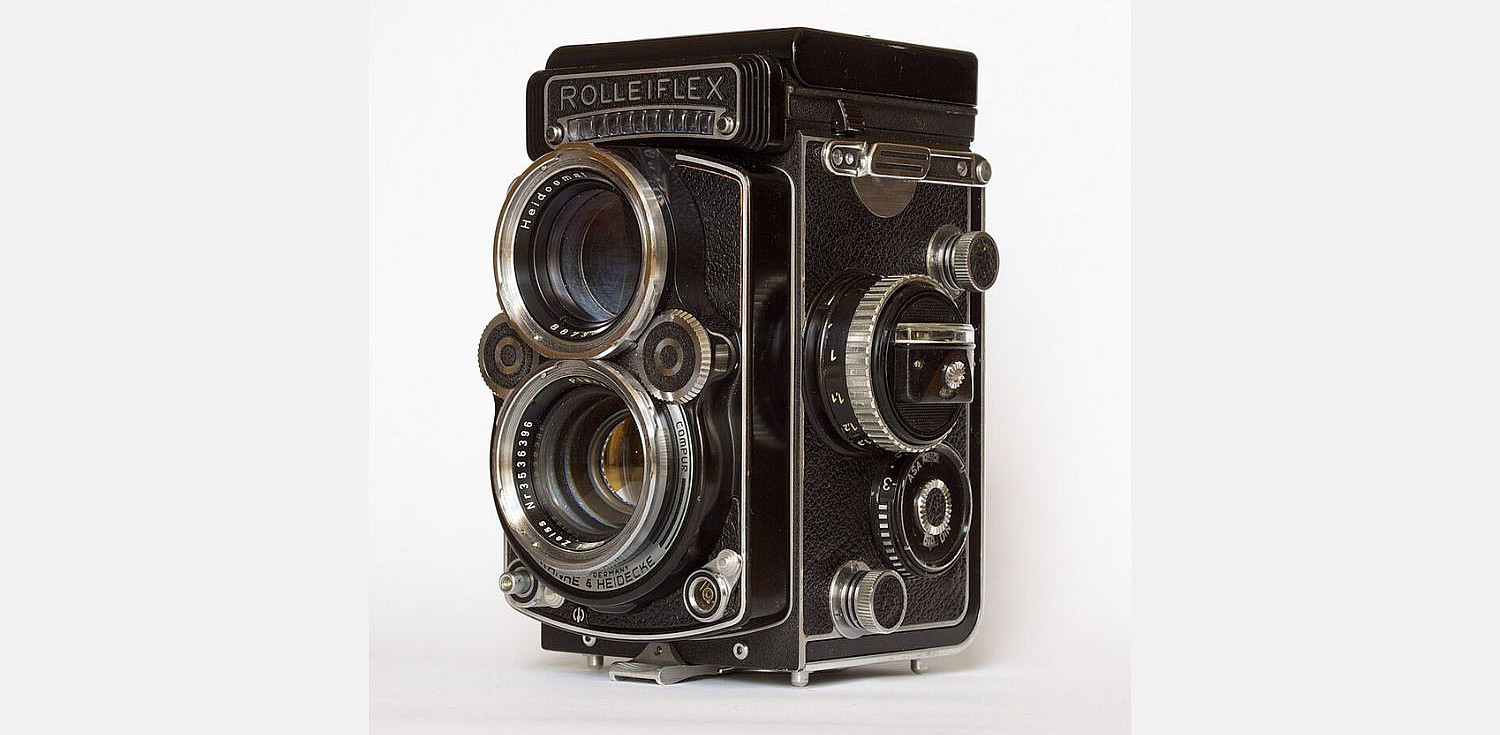 Fotokamera um 1949-1950 ©Sputniktilt, CC BY-SA 3.0
