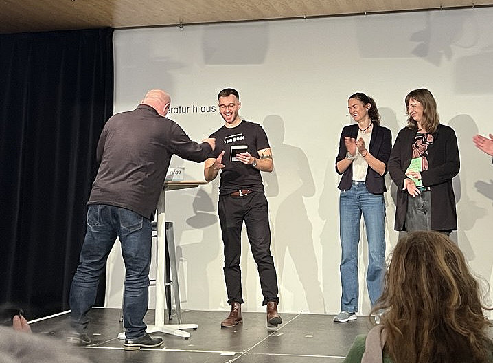 Gewinner der letzten Ausgabe Science meets Poetry. ©DIe 7. Fakultät