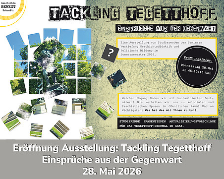 Ausstellungseröffnung: Tackling Tegetthoff 