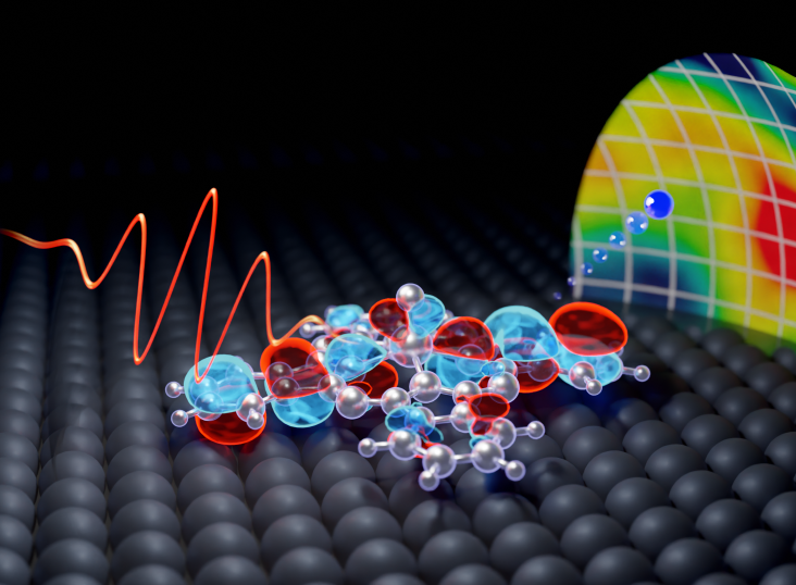Zeitaufgelöste Photoemissions-Orbital-Tomographie, Markus Huber, Universität Regensburg ©Markus Huber, Universität Regensburg