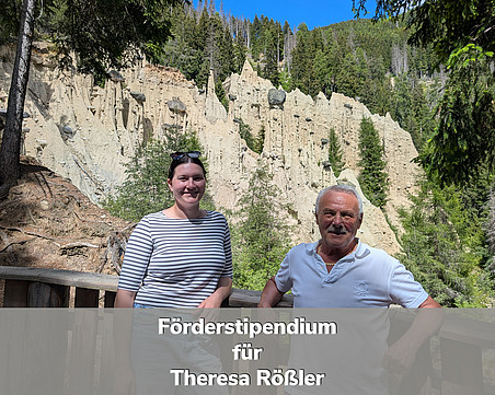 Förderstipendium für Theresa Rößler 