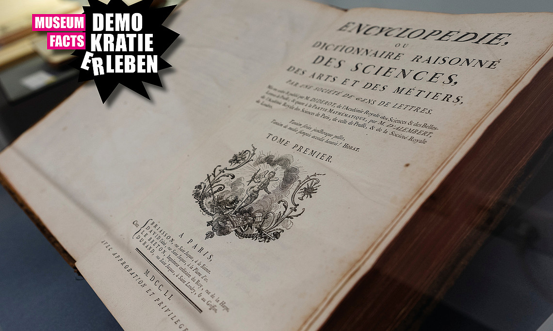 Sonderausstellung_Enzyklopädie oder durchdachtes Wörterbuch über die Wissenschaften, Künste und Handwerke