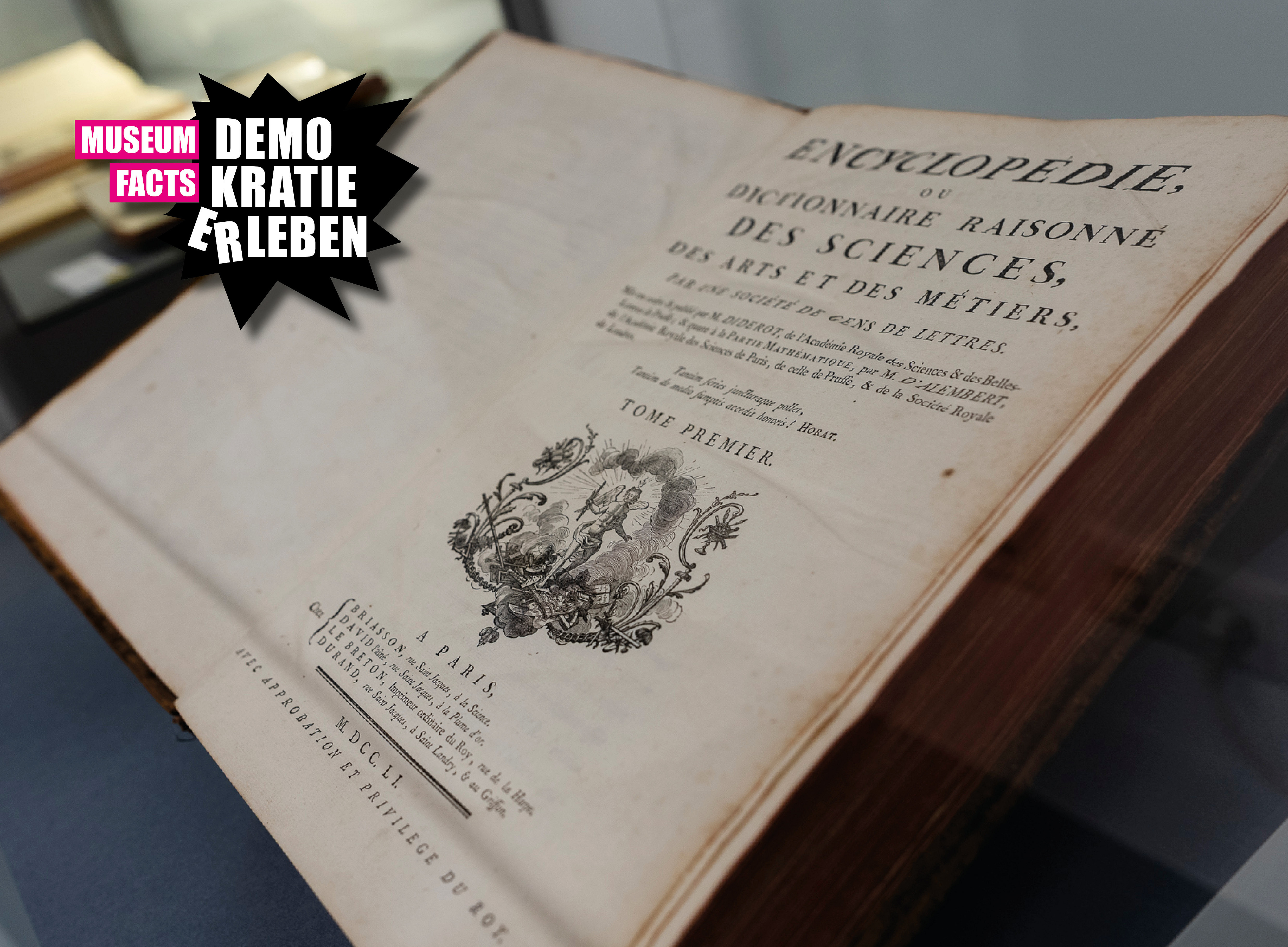 Sonderausstellung_Enzyklopädie oder durchdachtes Wörterbuch über die Wissenschaften, Künste und Handwerke ©KANIZAJ photography