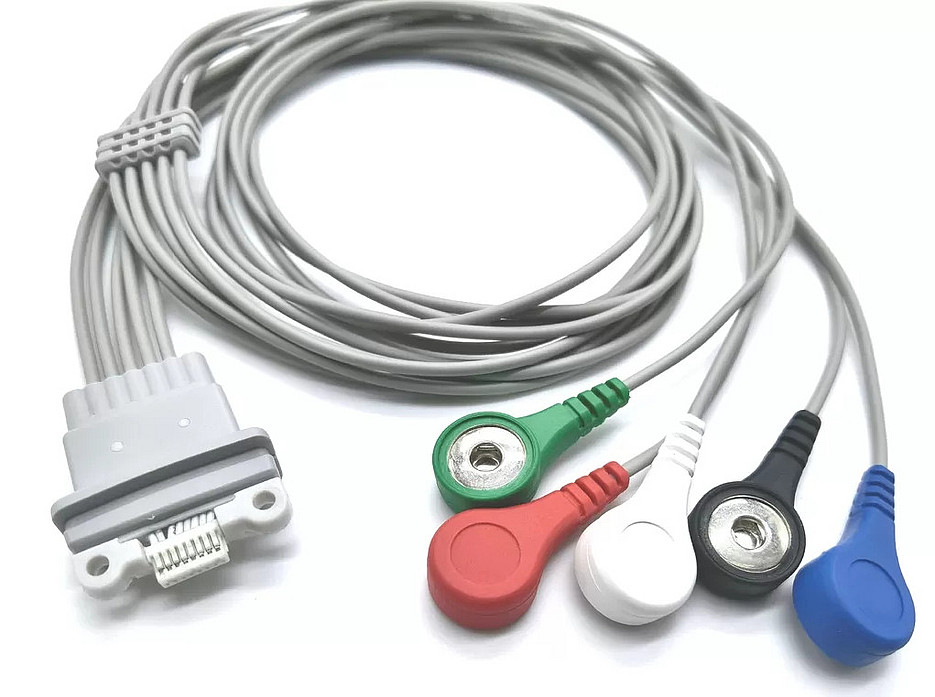5-pole ECG cable ©Schillermed