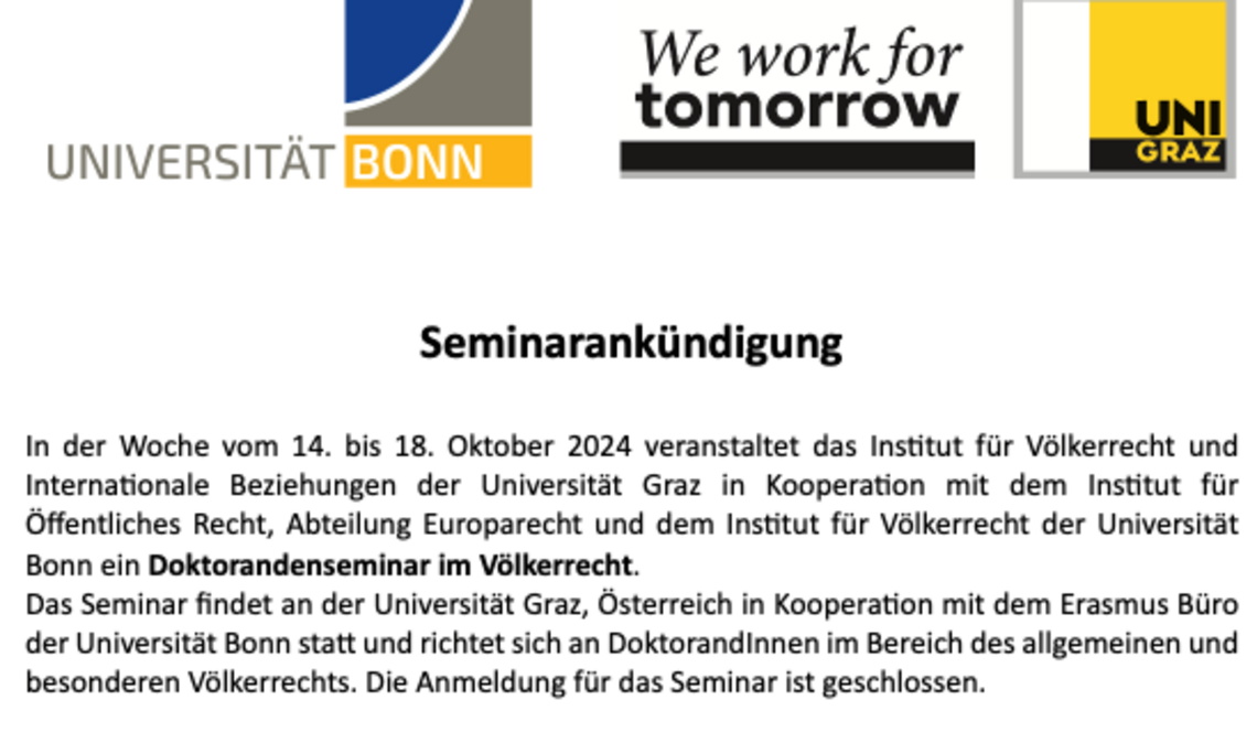 Ankündigung DoktorandInnen-SE